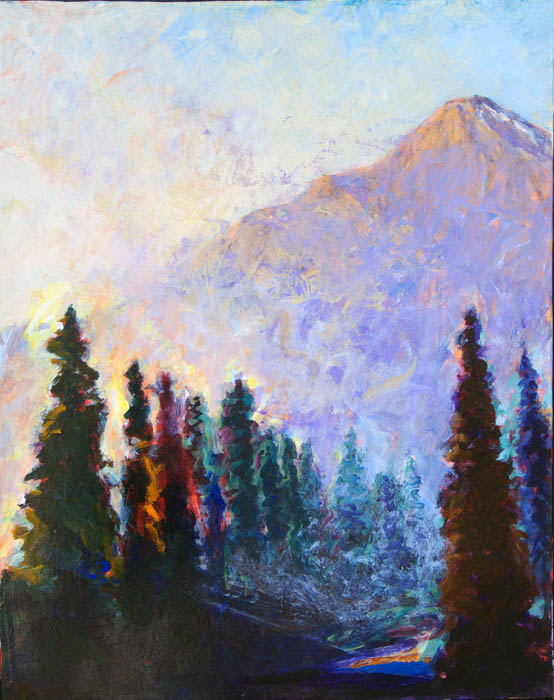 Old Tahoe Hwy #07 30x24 oil canvas02